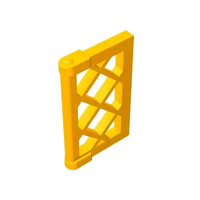 MOC 60607 Küçük Yapı Blok Parçaları 1x2x3 Izgara Pencere, 50 g - 10