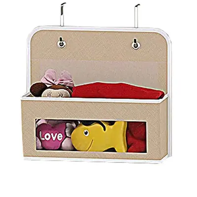 Hanging Five-Compartment Non-Woven Storage Bag, Large Capacity - 7