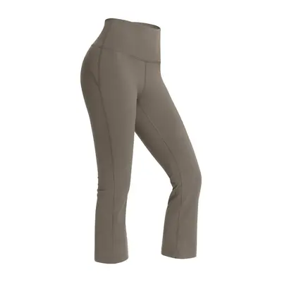 Athena lulu Yoga Eight-Length Pants for Women, Nude-Feel High-Waisted Butt-Lifting Stovepipe Pants, Sporty Slimming Running and Fitness Leggings