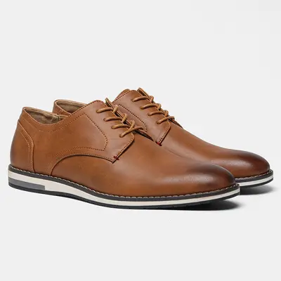 Retro Herren-Lederschuhe, poliert, große Größen, Freizeit - 11