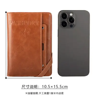 Multifunctional passport holder, travel document organizer