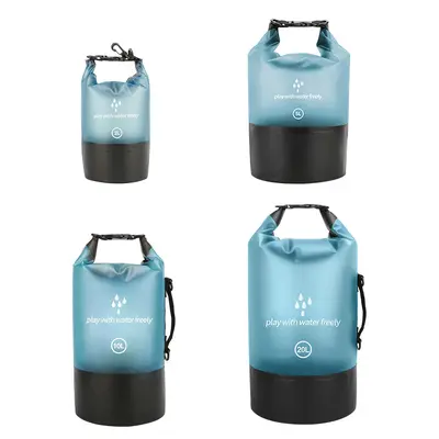 PVC-Coated Waterproof Bag, Large Capacity, for Beach, Swimming and Rafting - 9