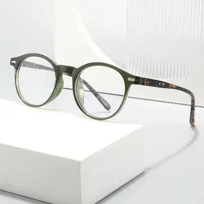 Small Round Frame Sunglasses, Unisex, UV Protection - 13