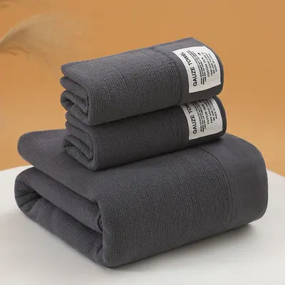 Badetuch 100% Baumwolle Typ A luftige Baumwollhandtuch-Set Doppel-Heimtextilien tägliches Gesichtshandtuch Geschäfts-Geschenkhandtuch grenzüberschreitend - 10