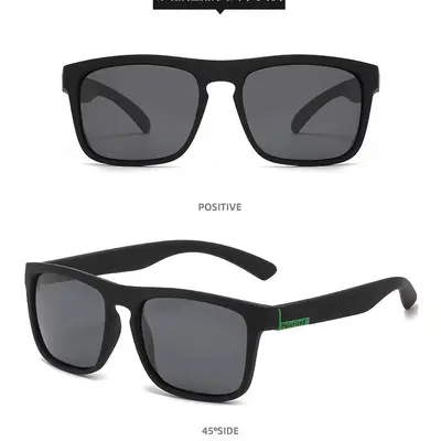 731 Glänzfolie Sport-Sonnenbrille mit elastischem Lackfinish, windfest und UV-Schutz, Radsport-Herrensonnenbrille mit Polarisationsgläsern - 6