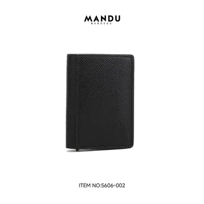 MANDU Men's Wallet with RFID Protection and Pop-up Card Holder - 10