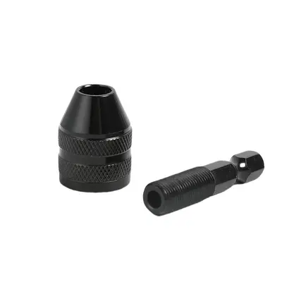 0.3-6.5mm Quick-Change Three-Jaw Drill Chuck, Hex Shank