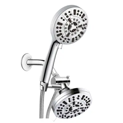 Chlorine-Filter High-Pressure Shower Head Set, 9 Functions - 12