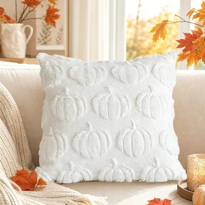 Halloween Pillow Cover Wholesale New Pumpkin Pillow Cover Custom Amazon Thanksgiving Sofa Decoration Cushion Cover - 10