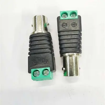 Wiring adapter security monitoring signal transmission wiring adapter BNC female solderless signal adapter