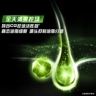 Qingyang Men's Oil-Control Shampoo 500g - 4
