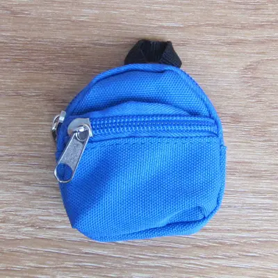 Mini Çift Omuz Bozuk Para Sırt Çantası Bez Bebek Kıyafet Değiştirme Sırt Çantası Polyester Oxford Kumaş Bozuk Para Kitap Çantası Asılı Aksesuar Cüzdan - 9
