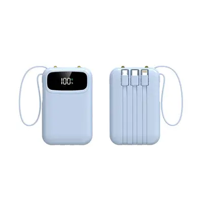3C Certified Power Bank Super Fast Charging Built-in Cable 20000mAh Portable Mobile Power Supply KC Cross-Border Customization - 9
