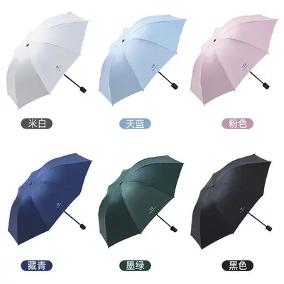 UV Coated Folding Sun and Rain Umbrella Promotional Umbrella