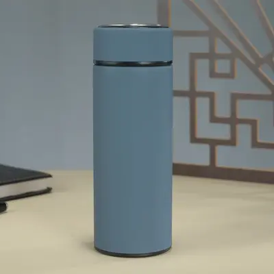 Thermobecher Edelstahl 304 mit Deckel tragbar individuelles Logo - 10