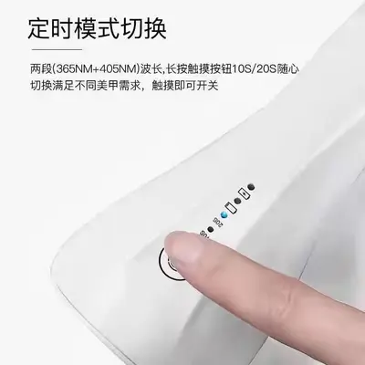 Умная мини-лампа для ногтей 72 Вт с датчиком и USB-интерфейсом для сушки геля и лака