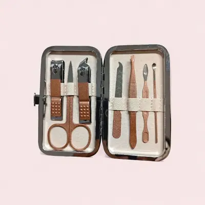 Nail Care Set Complete, Clippers, Scissors, Ear Pick Included - 2