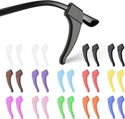 Silicone Glasses Ear Hook Set, Non-Slip Cover and Anti-Drop Ear Support - 11
