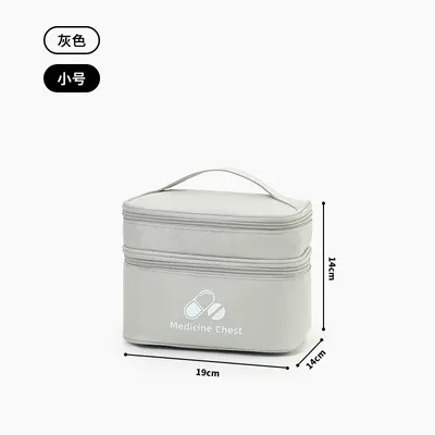 Open First Aid Kit Large Capacity Home Medicine Box Dual Layer Classification Storage Medicine Organizer Travel Portable Medicine Bag - 10
