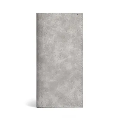 Ultra-Thin Long Men's Wallet with Multiple Card Slots, PU Leather - 5
