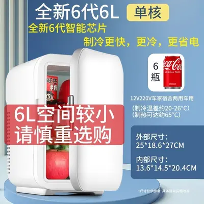 Mini Refrigerator for Student Dorm, Single Person, Cosmetics - 8
