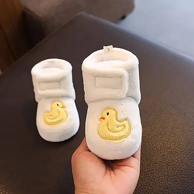 Babyschuhe 0-12 Monate mit weicher Sohle, Unisex - 12