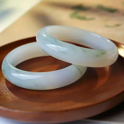 Natural Xinjiang Tianshan jade bangle women's