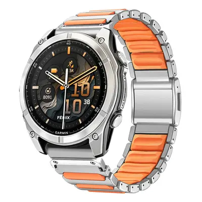 Titanium Watch Band for Garmin Fenix 8, Magnetic Buckle, 22/26 mm - 10