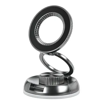 Ultra-Thin Car Phone Holder, Vacuum Suction, Rotating Foldable Magnetic - 6