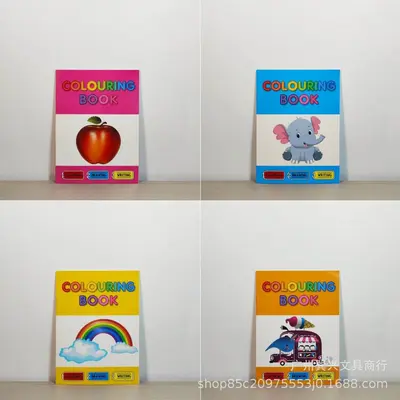 Children's Cartoon Coloring Book, Creative Drawing Pad for Preschoolers - 10