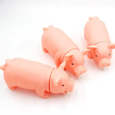Large Screaming Pig Squeaky Toy for Cats and Dogs, Stress Relief - 3