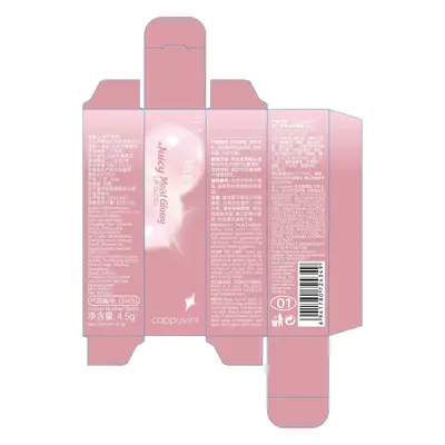 CAPPUVINI Moisturizing Glossy Lip Gloss, Clear Mirror Shine, 435 - 4