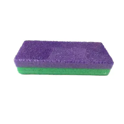 Huizhou In-Stock Two-Tone PU Pumice Stone Foot Scrubber, Dead Skin Remover, Callus Foot Care Pumice Stone, Glass Stone