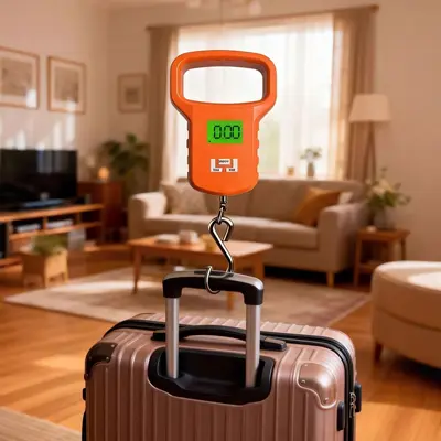 Taşınabilir Elektronik Terazi 50kg Ev Kullanımı Tartı Askılı Terazi Bakkal Balık Avı Bagaj Terazi Kargo Elektronik Taşınabilir Terazi Şarj Edilebilir Model