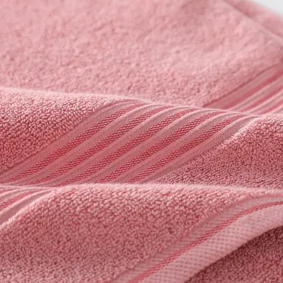 Pure cotton towel bath set, absorbent, gift box - 5