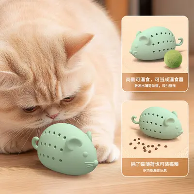 Durable Catnip Cat Toy, Self-Play, Chew-Resistant Interactive Pet Toy - 4