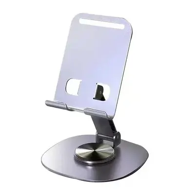 Vollmetall 360° drehbarer Desktop-Smartphone-Ständer mit mechanischem Sound, universal, tragbar, für Live-Streaming und Video-Streaming - 12