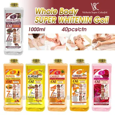 Turmeric Oil 1000ml, Moisturizing Anti-Dark Spot Body and Face Massage Oil