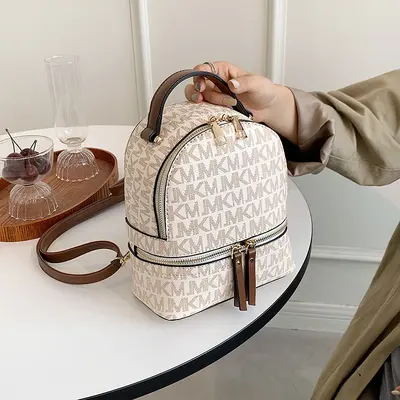Women's Backpack, Letter Bag, Campus and Travel School Bag