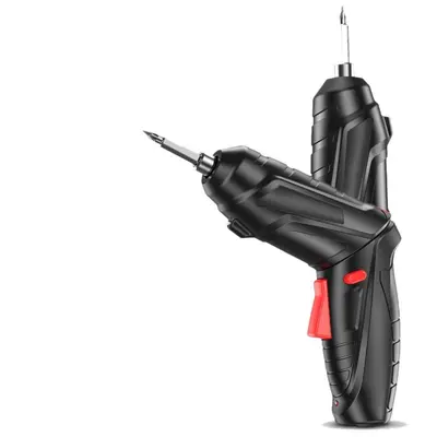 Elektrikli tornavida ev seti aracı küçük elektrikli matkap şarj edilebilir katlanır mini çok fonksiyonlu lityum elektrikli tornavida