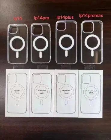 iPhone 18 için uygun Magsafe manyetik telefon kılıfı, şeffaf akrilik 17 Pro tam koruma sert kılıf 16 Pro Max - 8