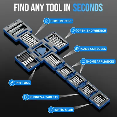 55-in-1 Precision Screwdriver Set Mini Multi-Function Phone Watch Repair Tool