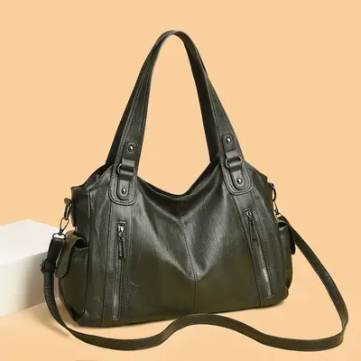 Large Capacity Tote Bag for Women, Underarm Style, Commuter Crossbody - 13