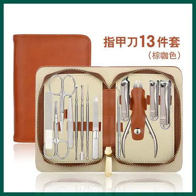 13-piece stainless steel nail care set - 10