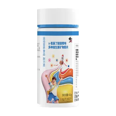 Gamma-Aminobuttersäure Orangen-Multivitamin-Mineral-Tabletten