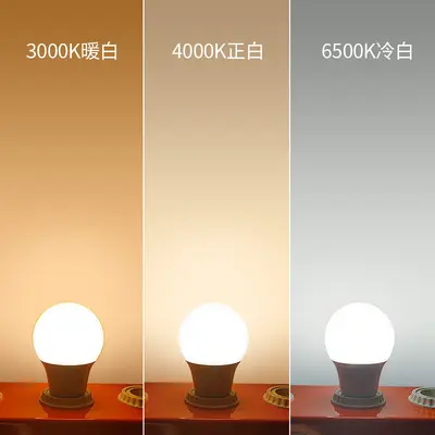 LED ampul enerji tasarruflu A60 ampul E27 vidalı duylu 9W12W15W18W sıcak beyaz ışık e27 vidalı duylu ampul - 4