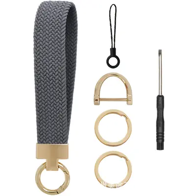 Wrist Strap Car Key Chain, Trendy Key Ring Accessory - 11