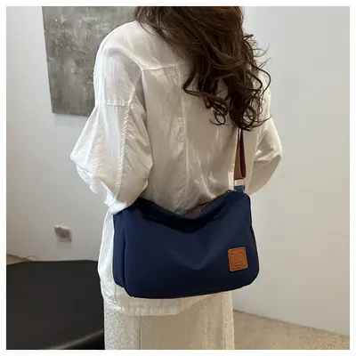 Large Capacity Korean Style Women's Shoulder Crossbody Bag - 9