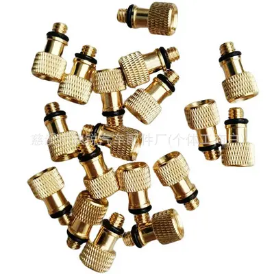 Pompa Ağızlık Dönüştürücü Bakır Adaptör, Schrader-Presta