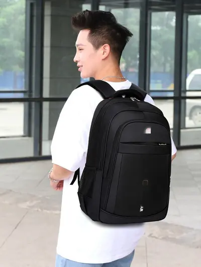 Men's Military-Style Large-Capacity Laptop Backpack 17 - 3